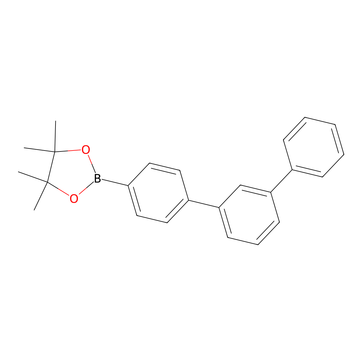 2-([1,1':3',1''-Terphenyl]-4-yl)-4,4,5,5-tetramethyl-1,3,2-dioxaborolane molecular structure, CAS 1385826-84-5