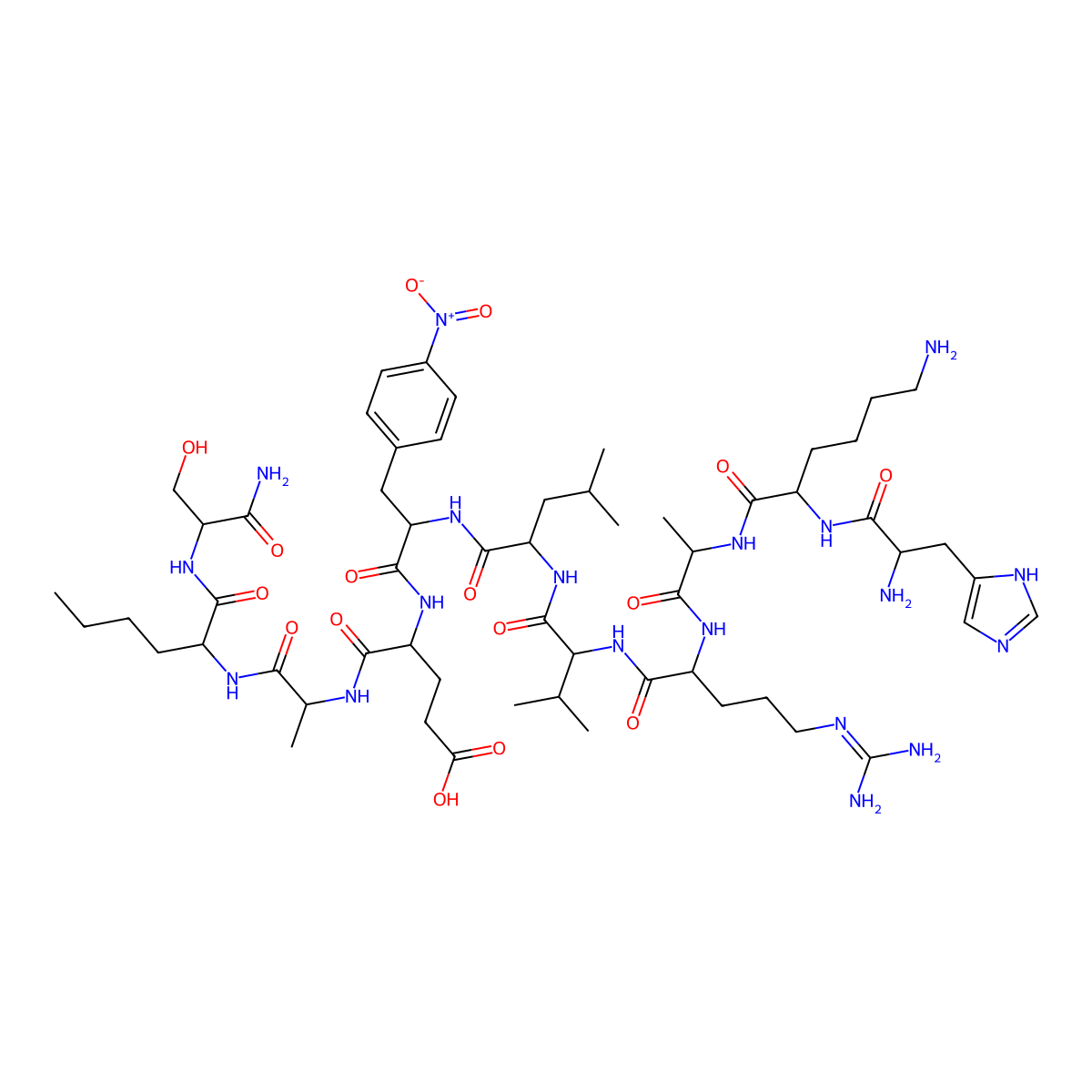 Hiv protease substrate III molecular structure, CAS 138608-20-5