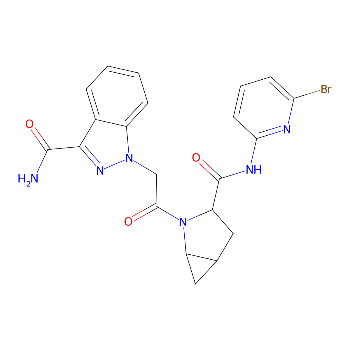 Complement factor D-IN-1 molecular structure, CAS 1386455-76-0
