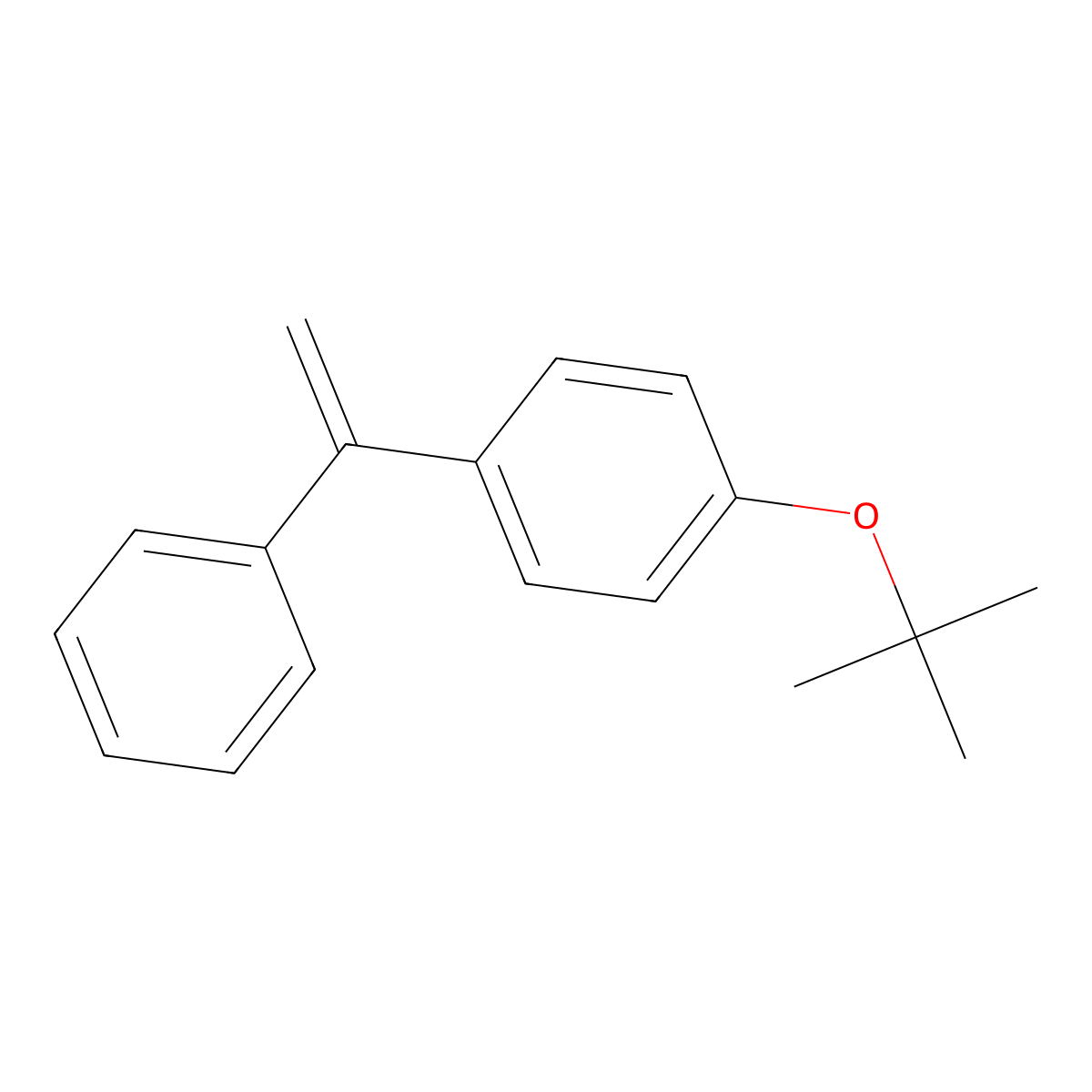 1-tert-Butoxy-4-(1-phenylethenyl)benzene molecular structure, CAS 138686-18-7