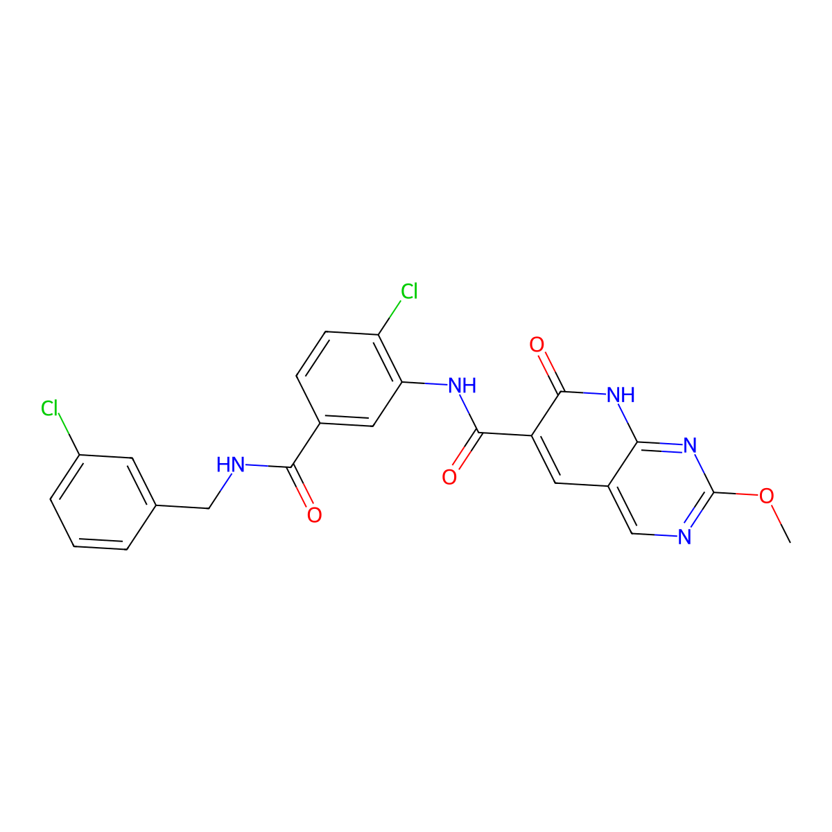 Mirk-IN-1 molecular structure, CAS 1386979-55-0