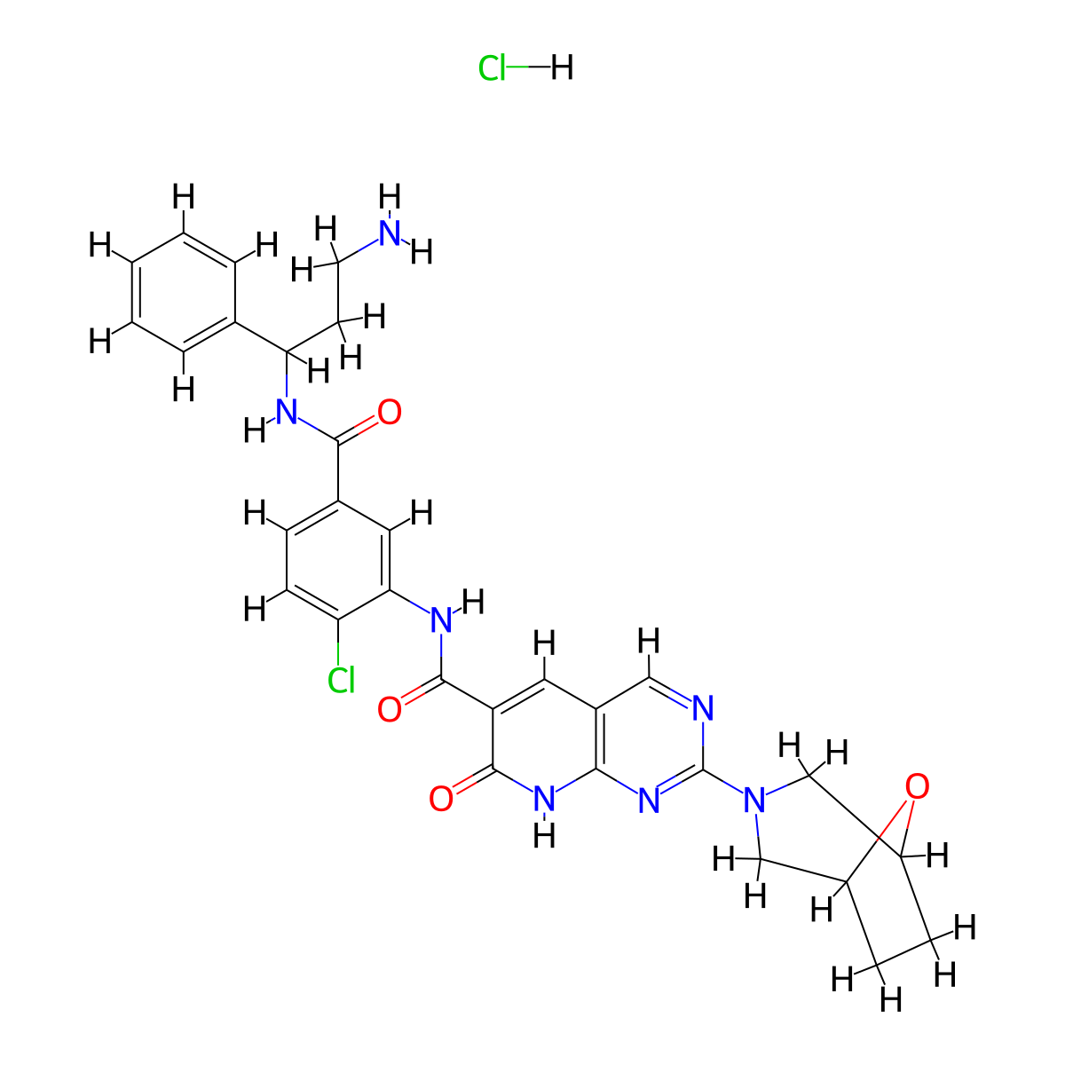 DYRKs-IN-1 hydrochloride molecular structure, CAS 1386980-55-7