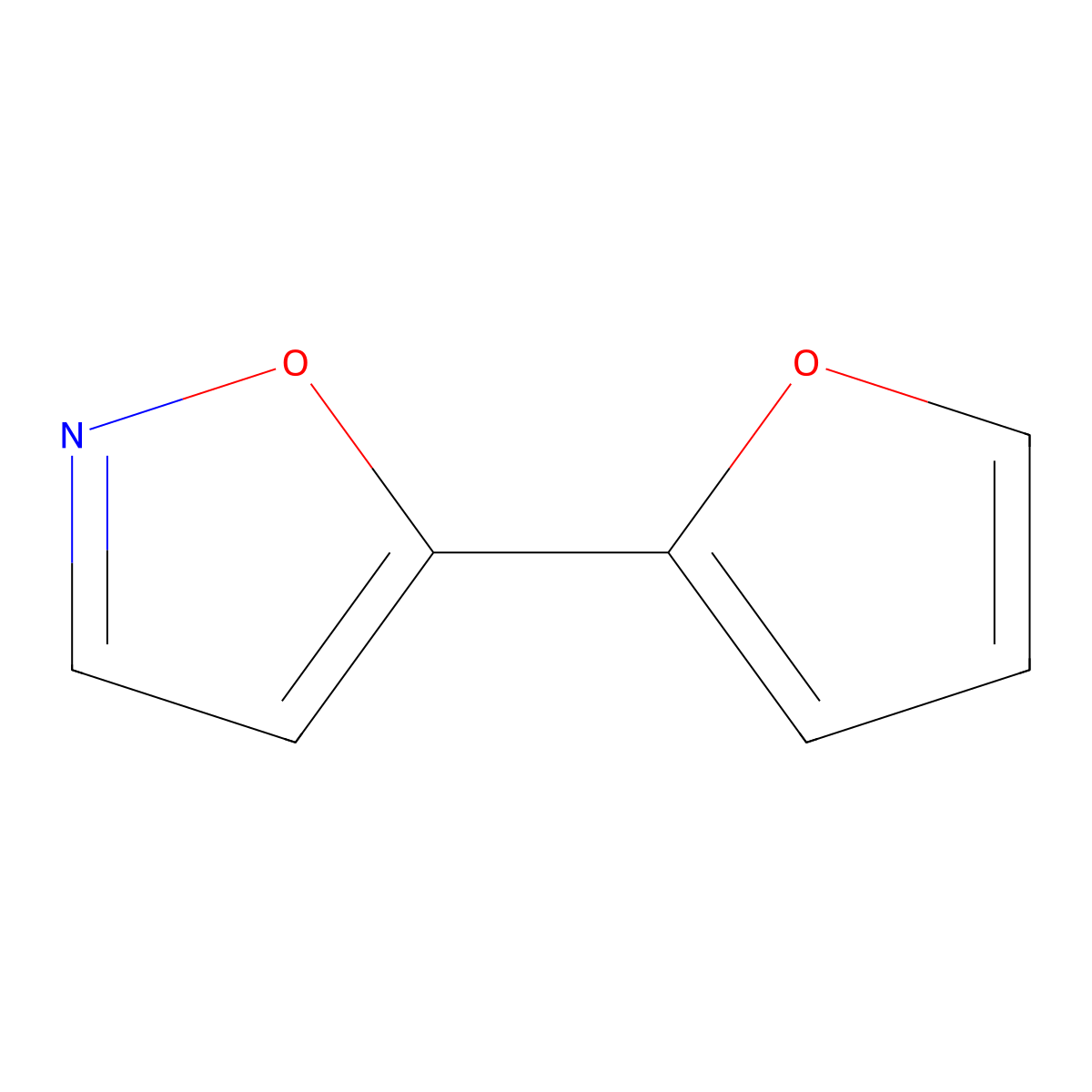 5-(2-Furyl)isoxazole molecular structure, CAS 138716-33-3