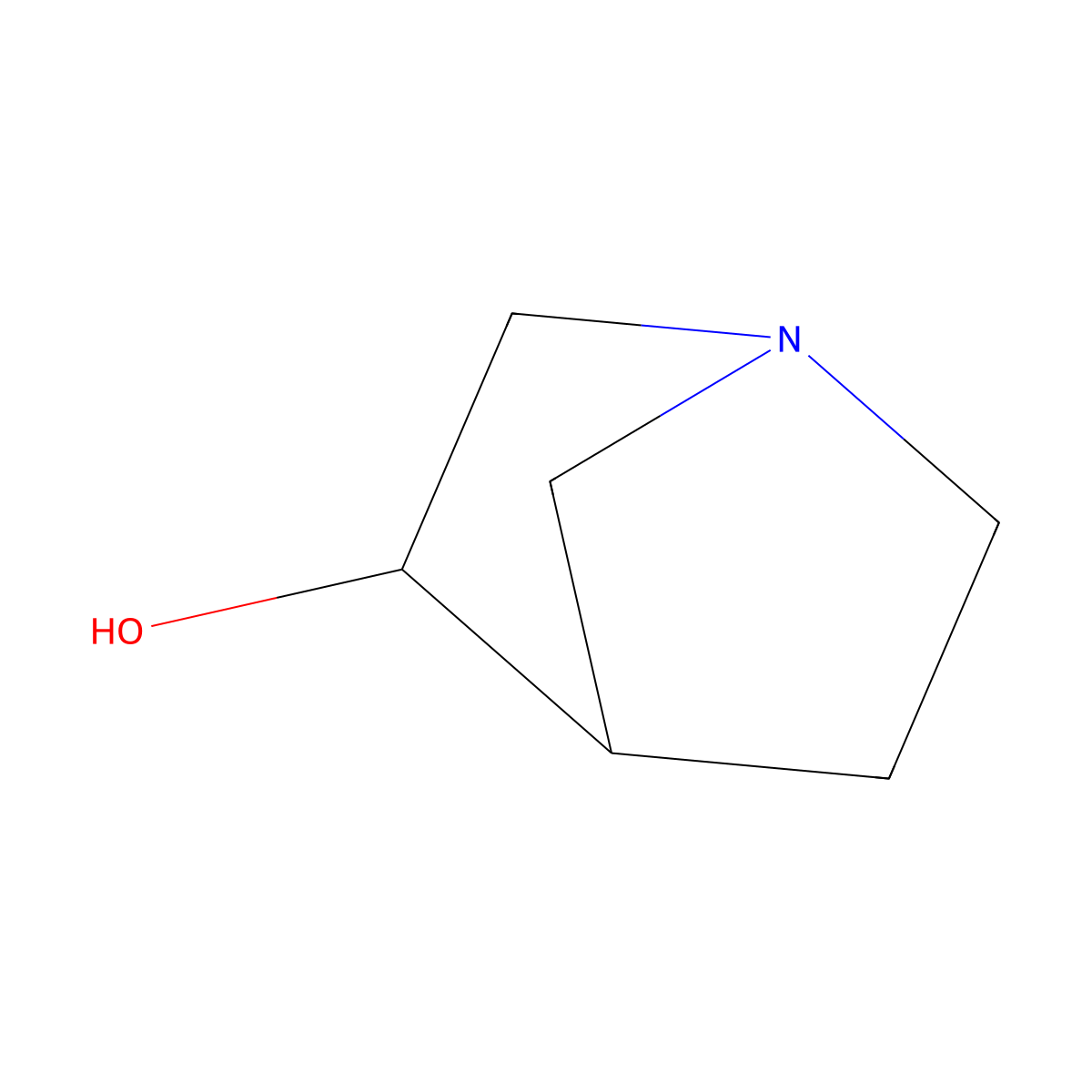 1-Azabicyclo[2.2.1]heptan-3-OL molecular structure, CAS 138741-10-3