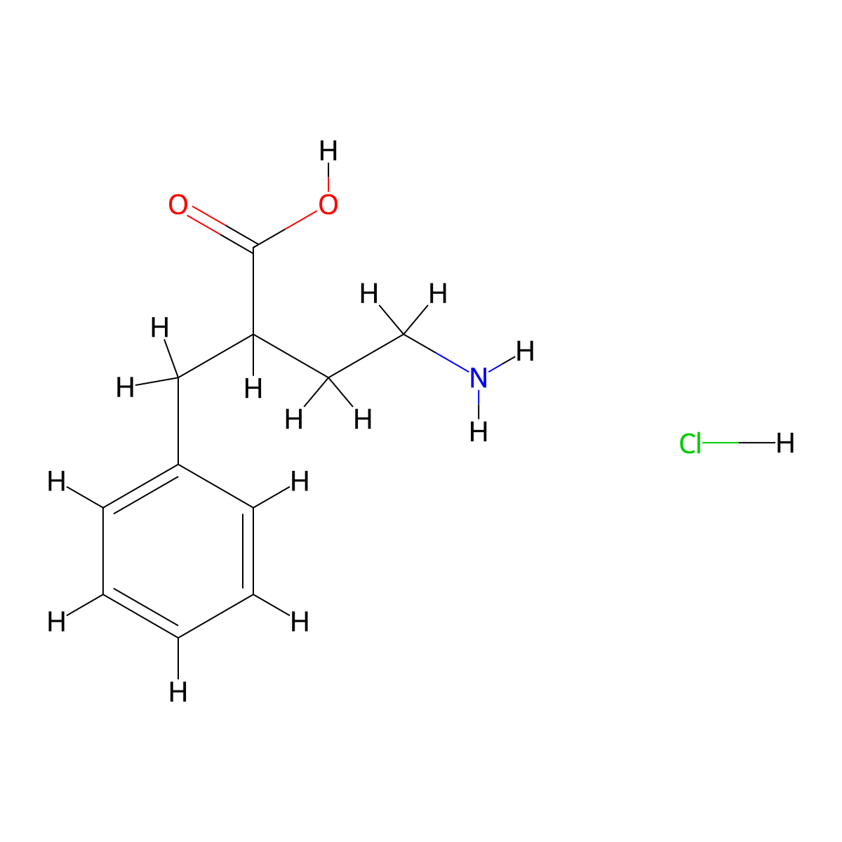 4-Amino-2-benzylbutanoic acid hydrochloride molecular structure, CAS 1387445-55-7
