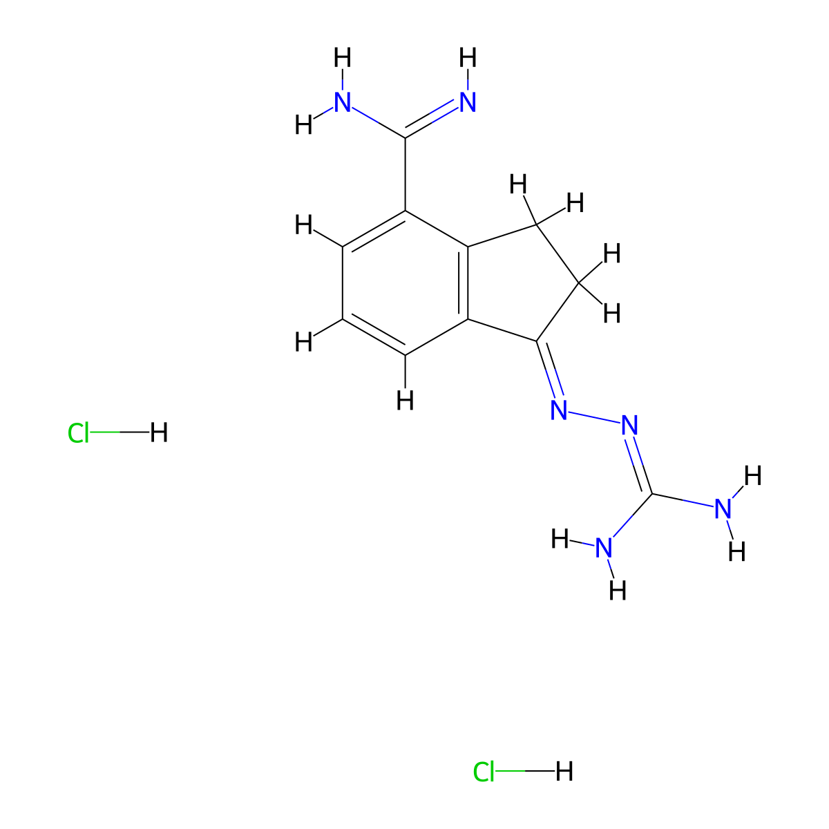 Sardomozide dihydrochloride molecular structure, CAS 138794-73-7