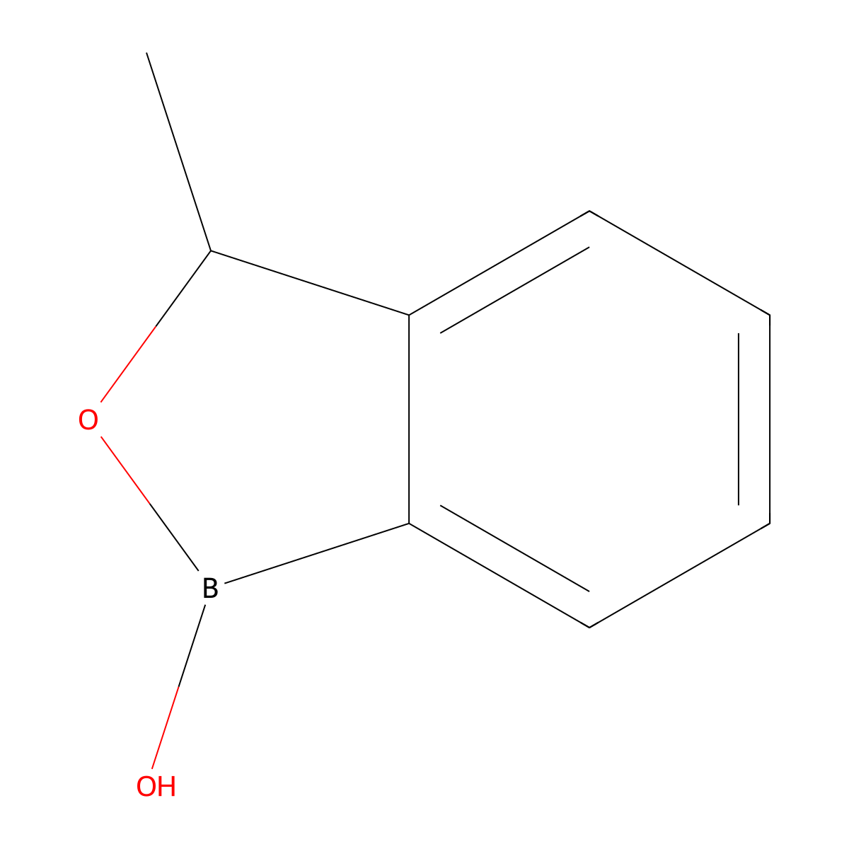 (3S)-3-methyl-1,3-dihydro-2,1-benzoxaborol-1-ol molecular structure, CAS 1388265-61-9