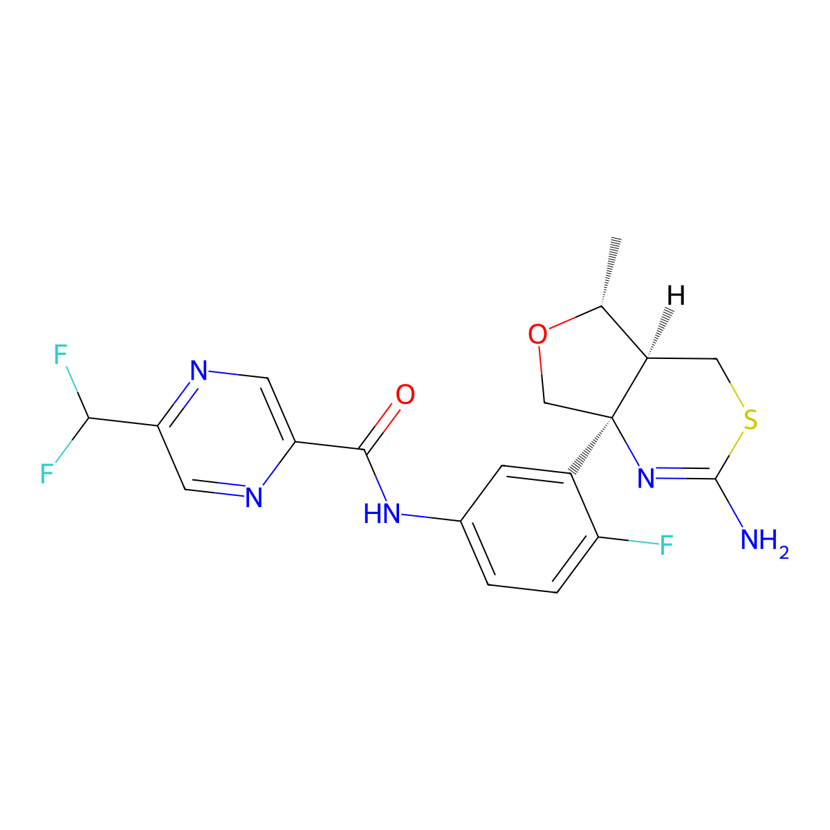 Elenbecestat molecular structure, CAS 1388651-30-6