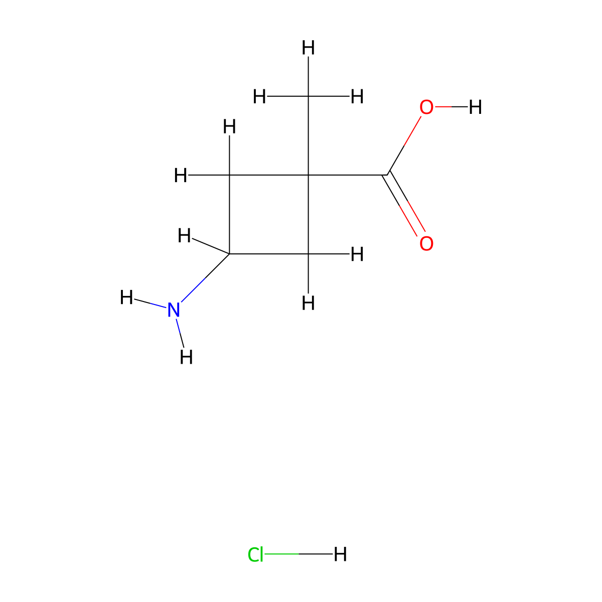 3-Amino-1-methylcyclobutanecarboxylic acid hydrochloride molecular structure, CAS 1389264-21-4