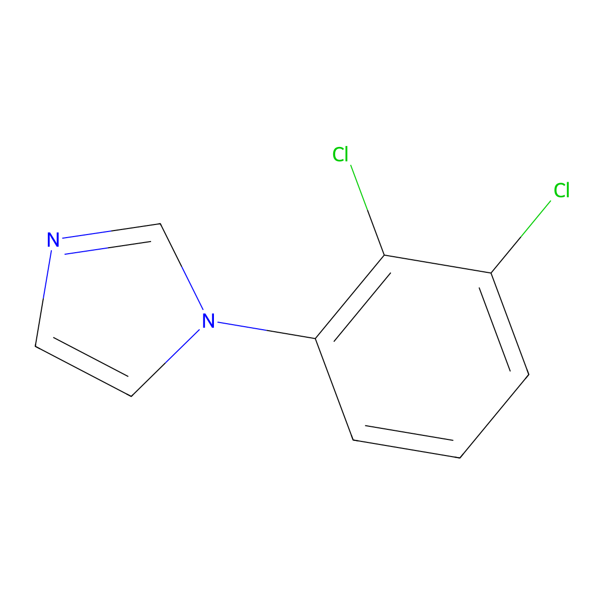 1-(2,3-Dichlorophenyl)-1H-imidazole molecular structure, CAS 1389313-65-8