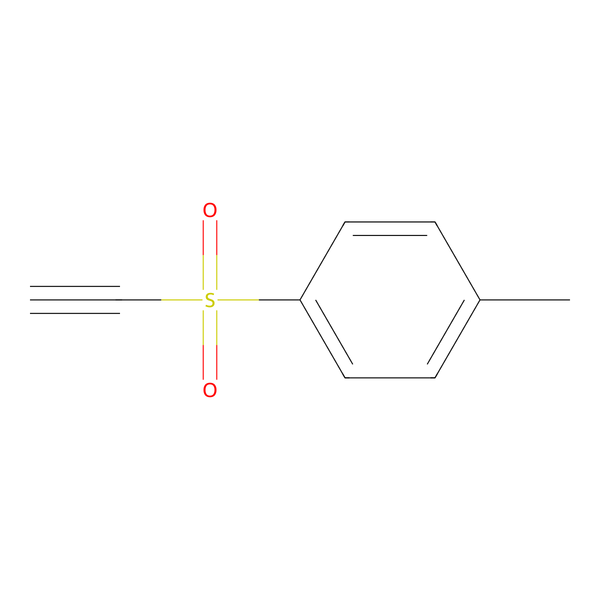 Ethynyl p-Tolyl Sulfone molecular structure, CAS 13894-21-8
