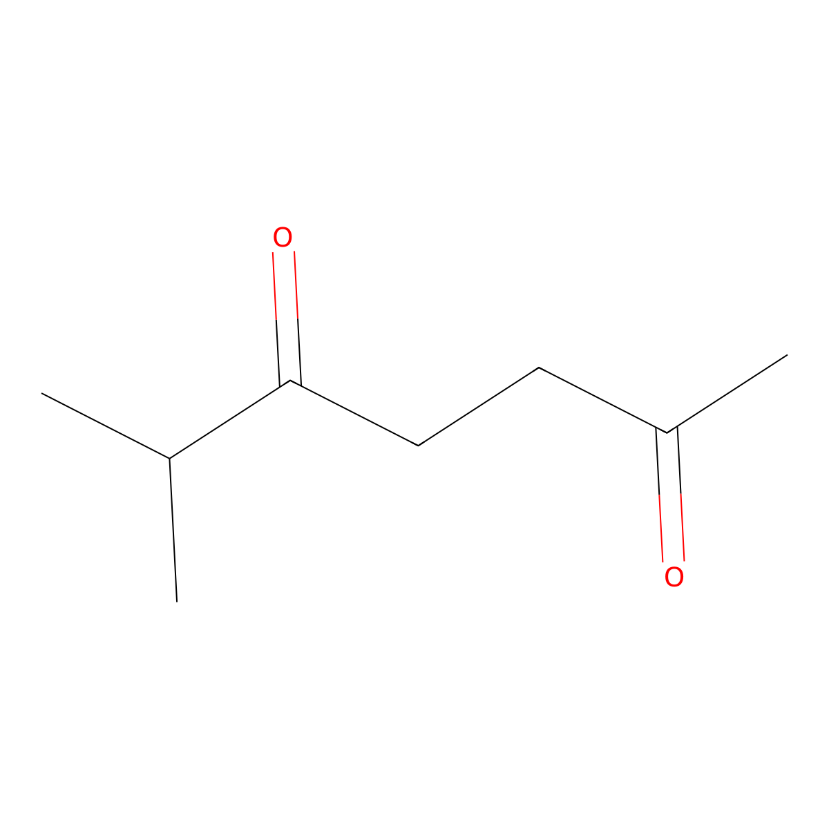 6-Methylheptane-2,5-dione molecular structure, CAS 13901-85-4