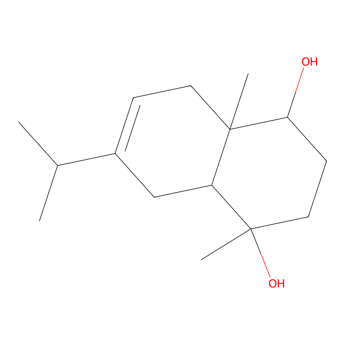 Oplodiol molecular structure, CAS 13902-62-0