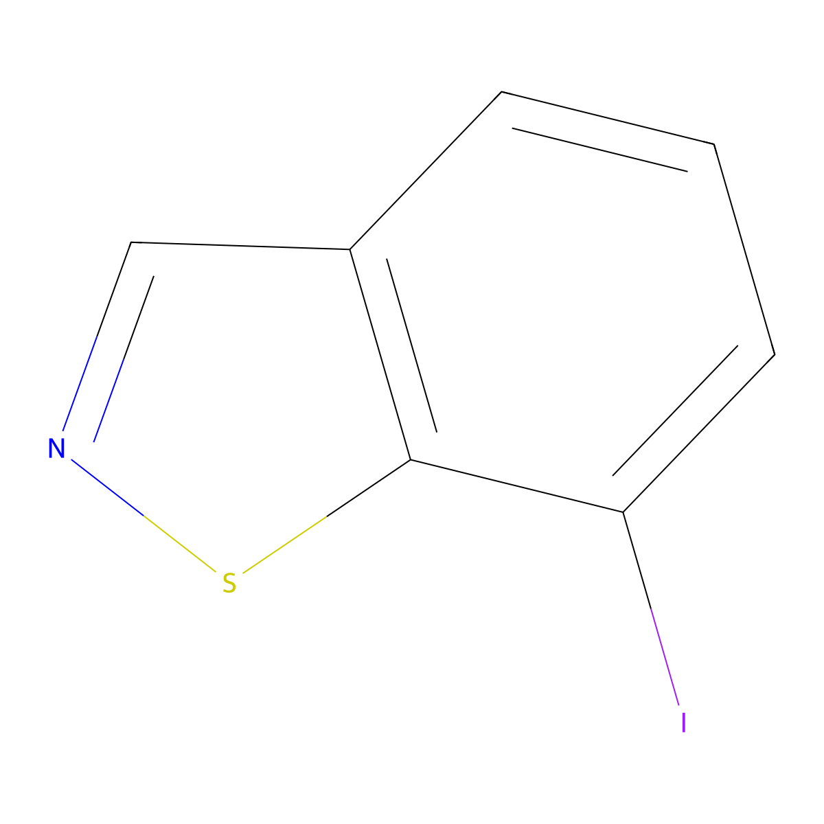 7-Iodobenzo[d]isothiazole molecular structure, CAS 139036-99-0