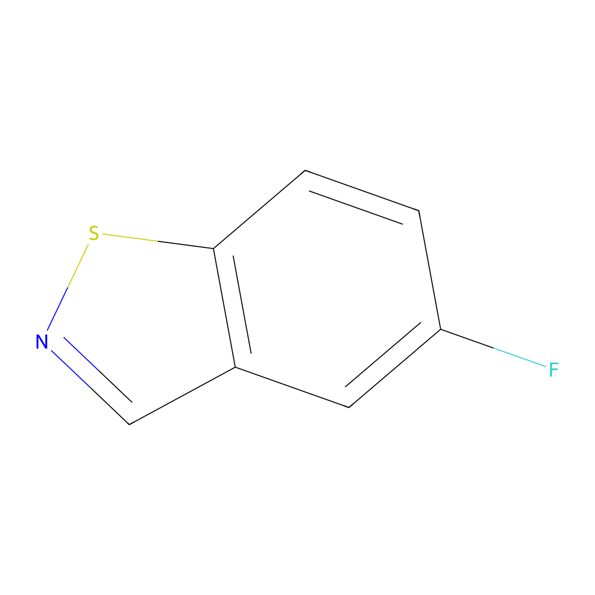 5-Fluorobenzo[d]isothiazole molecular structure, CAS 139037-02-8