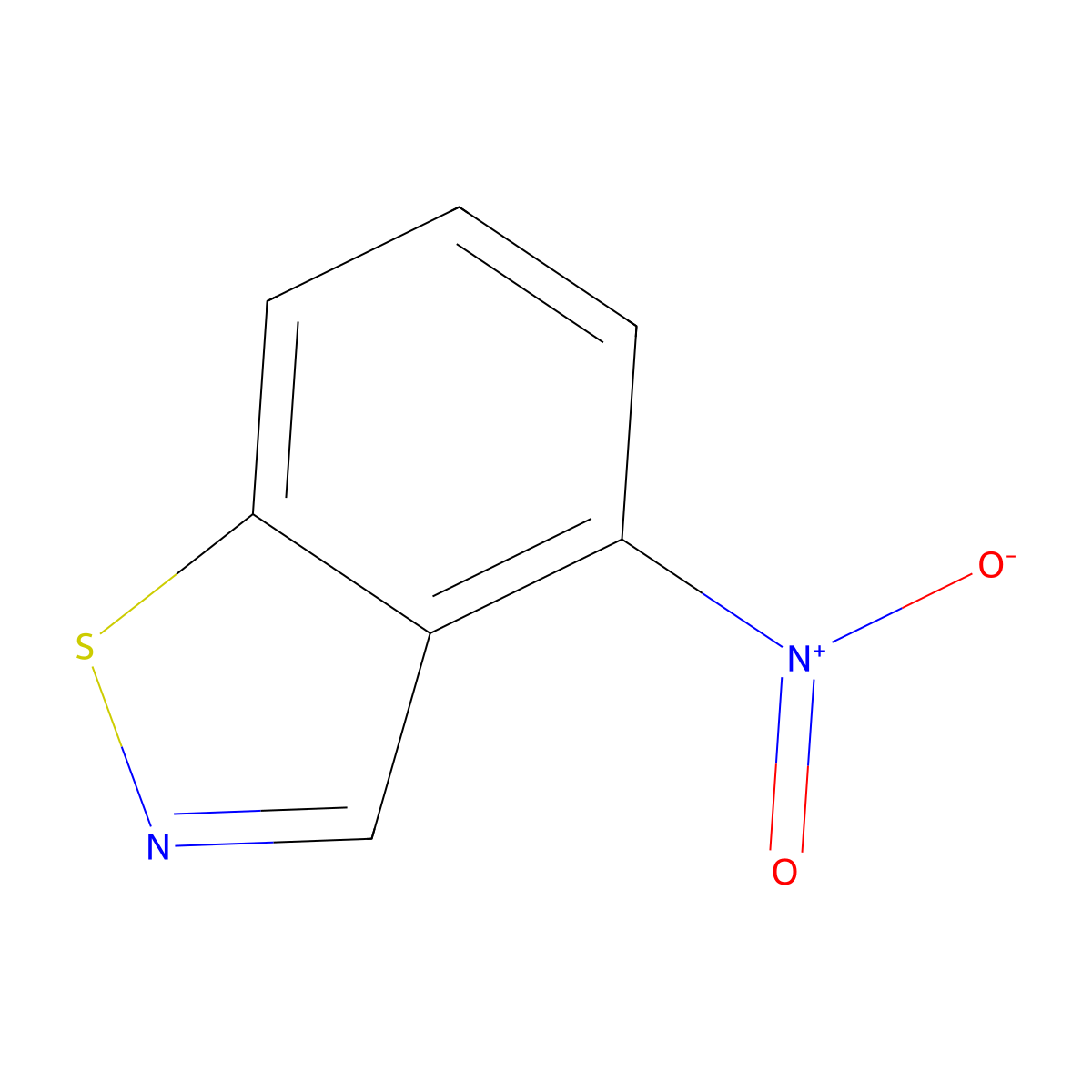 4-Nitrobenzo[d]isothiazole molecular structure, CAS 139037-03-9