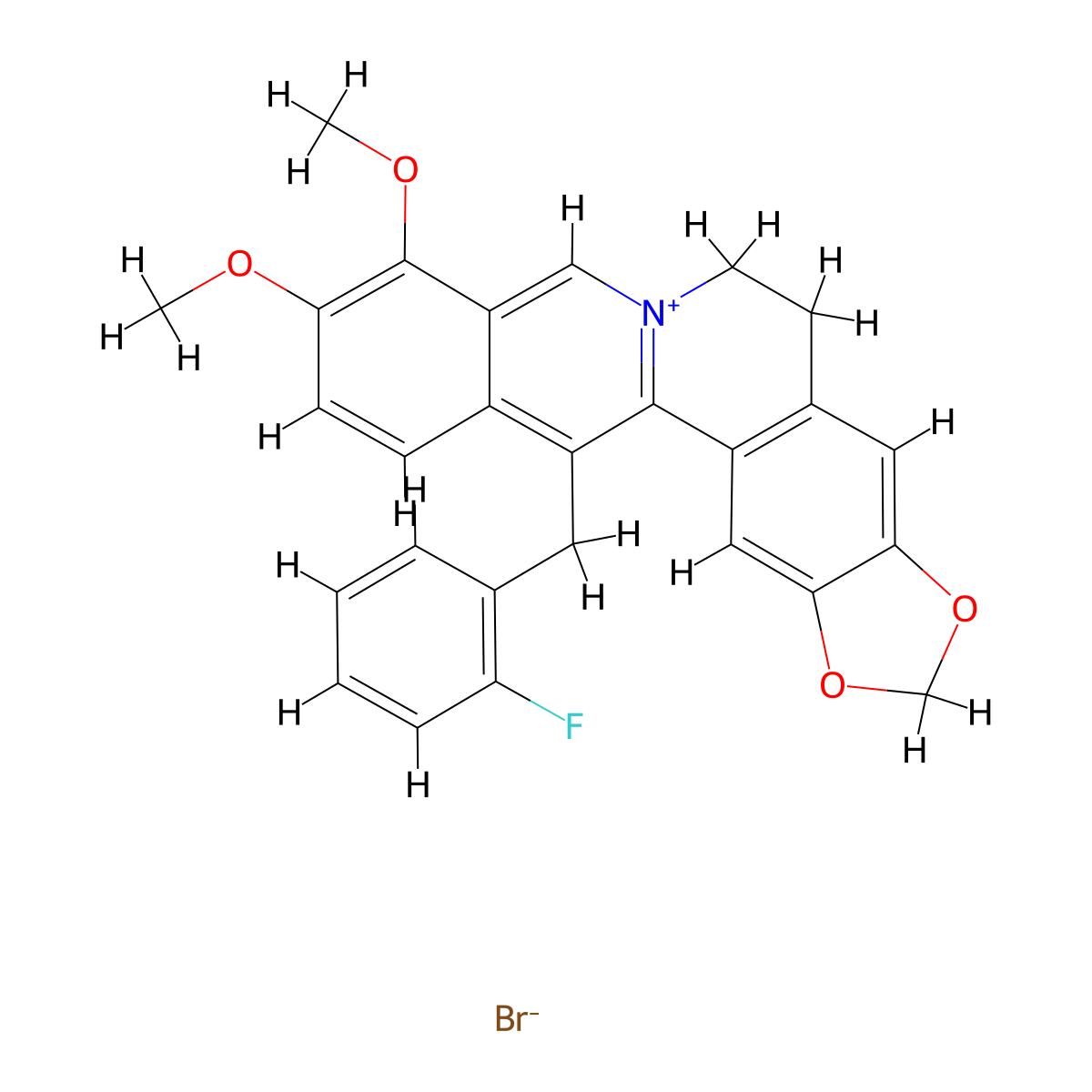 KRN2 bromide molecular structure, CAS 1390654-28-0