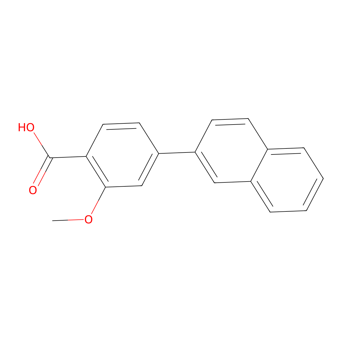 2-Methoxy-4-(naphthalen-2-YL)benzoic acid molecular structure, CAS 139082-99-8