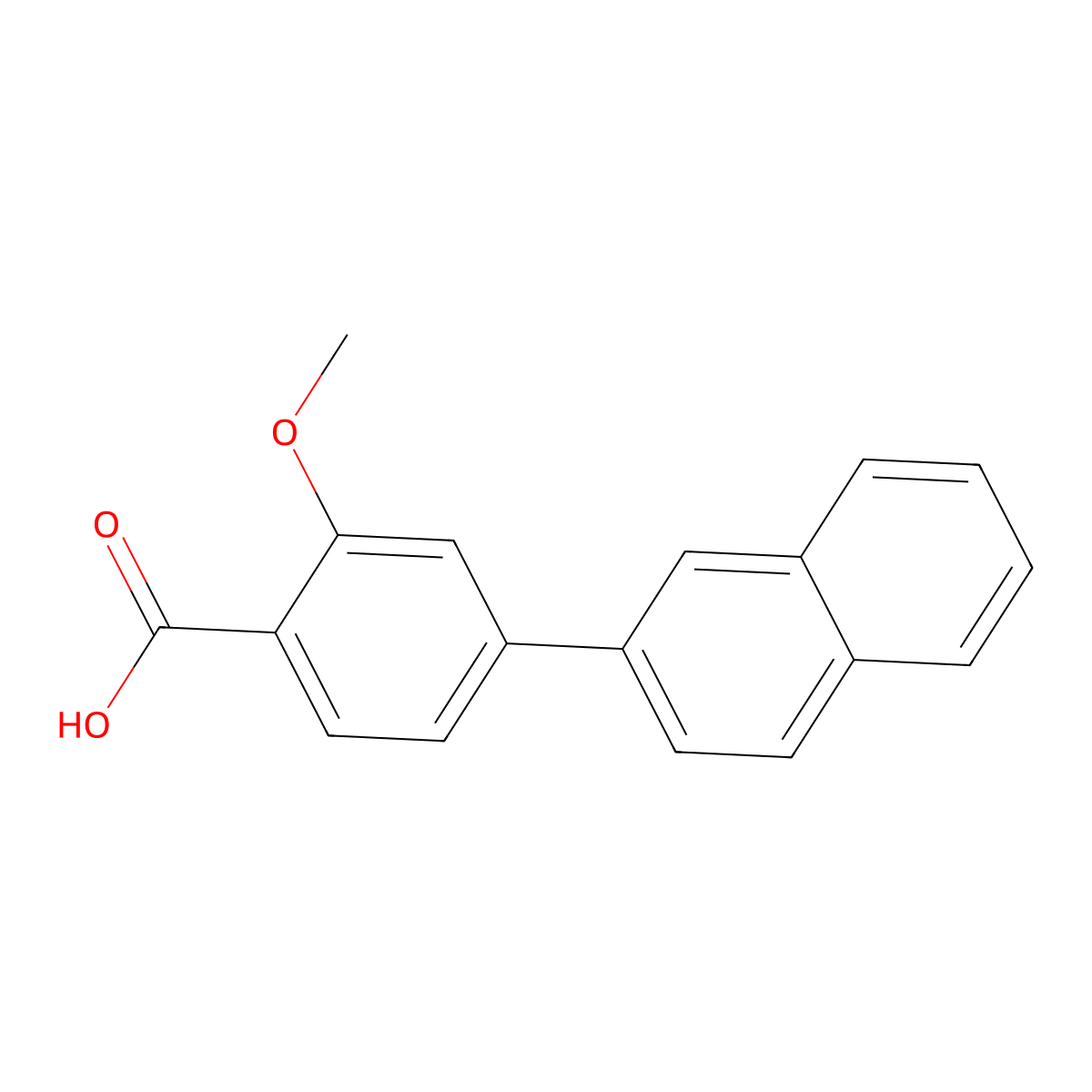 2-Methoxy-4-(naphthalen-2-YL)benzoic acid molecular structure, CAS 139082-99-8