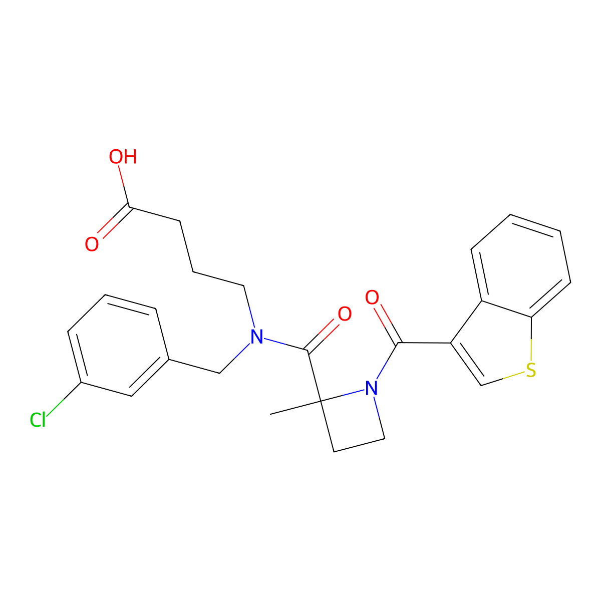 Glpg-0974 molecular structure, CAS 1391076-61-1