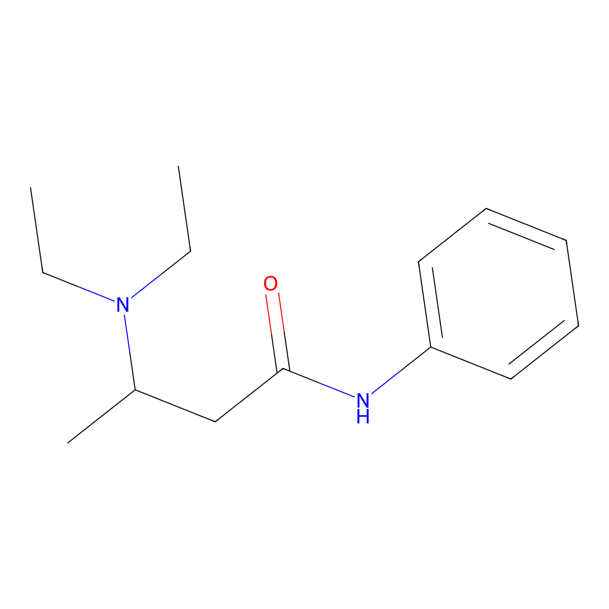 Octacaine molecular structure, CAS 13912-77-1