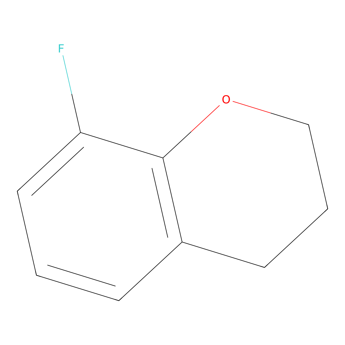 8-Fluorochroman molecular structure, CAS 1391220-88-4