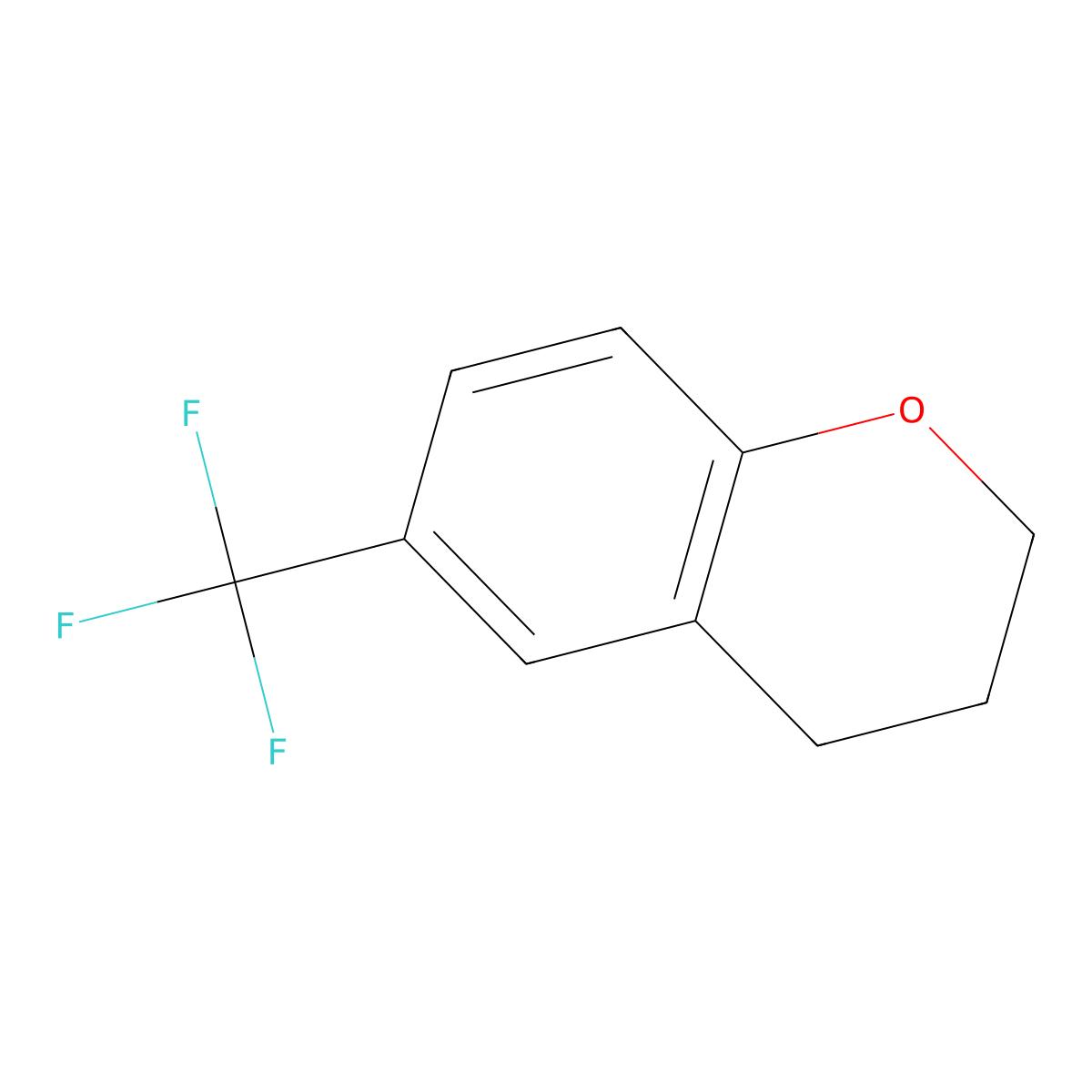 6-(Trifluoromethyl)chromane molecular structure, CAS 1391248-96-6