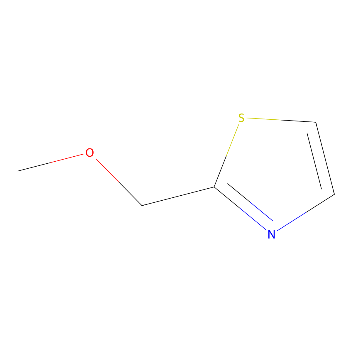 2-(Methoxymethyl)thiazole molecular structure, CAS 139130-53-3