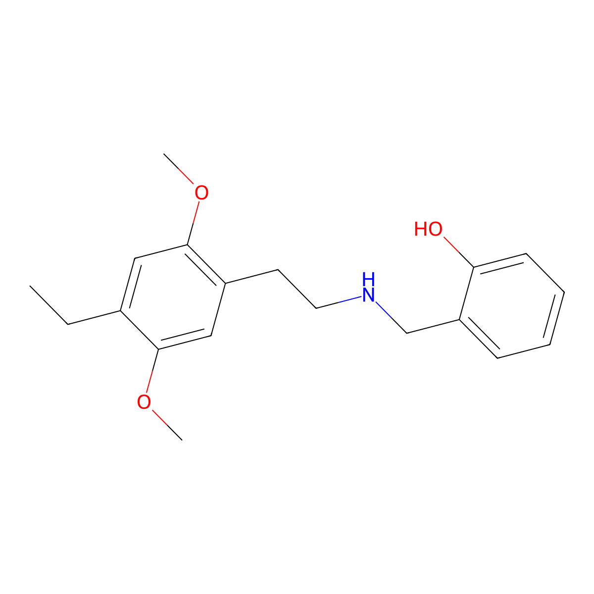 25E-Nboh molecular structure, CAS 1391489-79-4