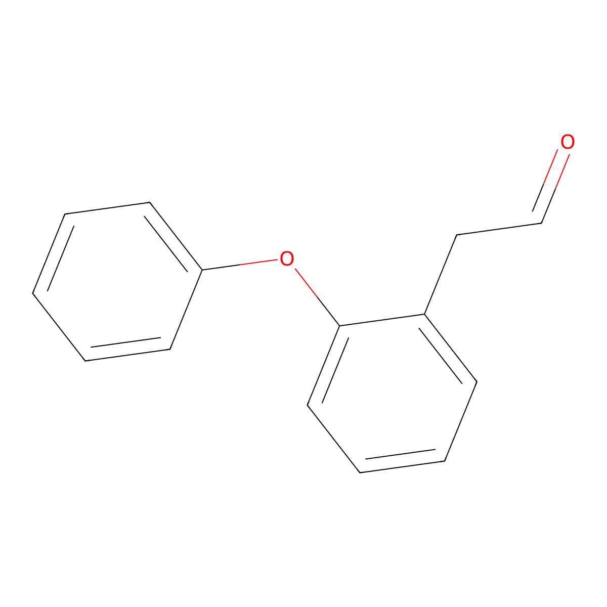 2-(2-Phenoxyphenyl)acetaldehyde molecular structure, CAS 1391575-74-8