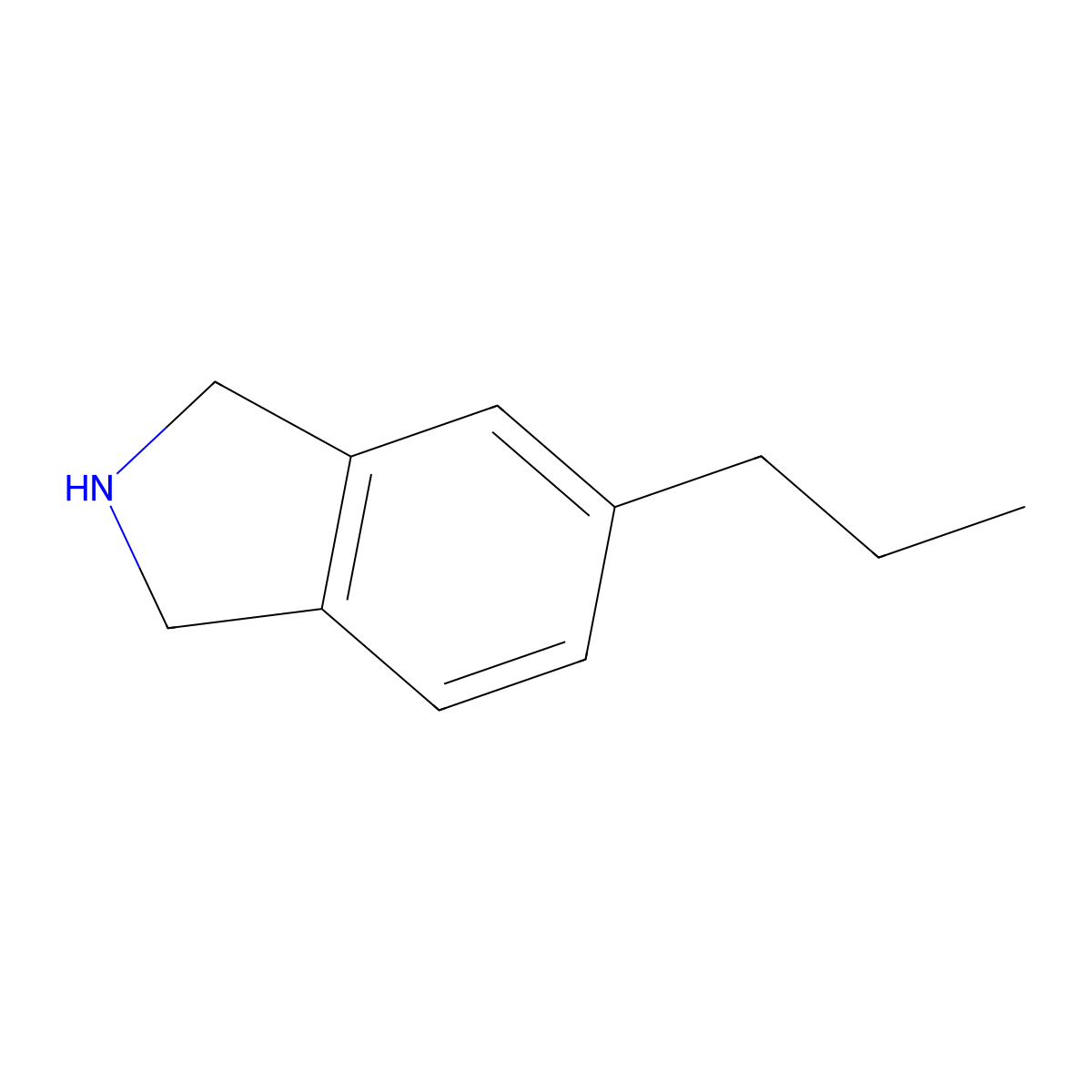 5-Propyl-2,3-dihydro-1H-isoindole molecular structure, CAS 1391740-34-3