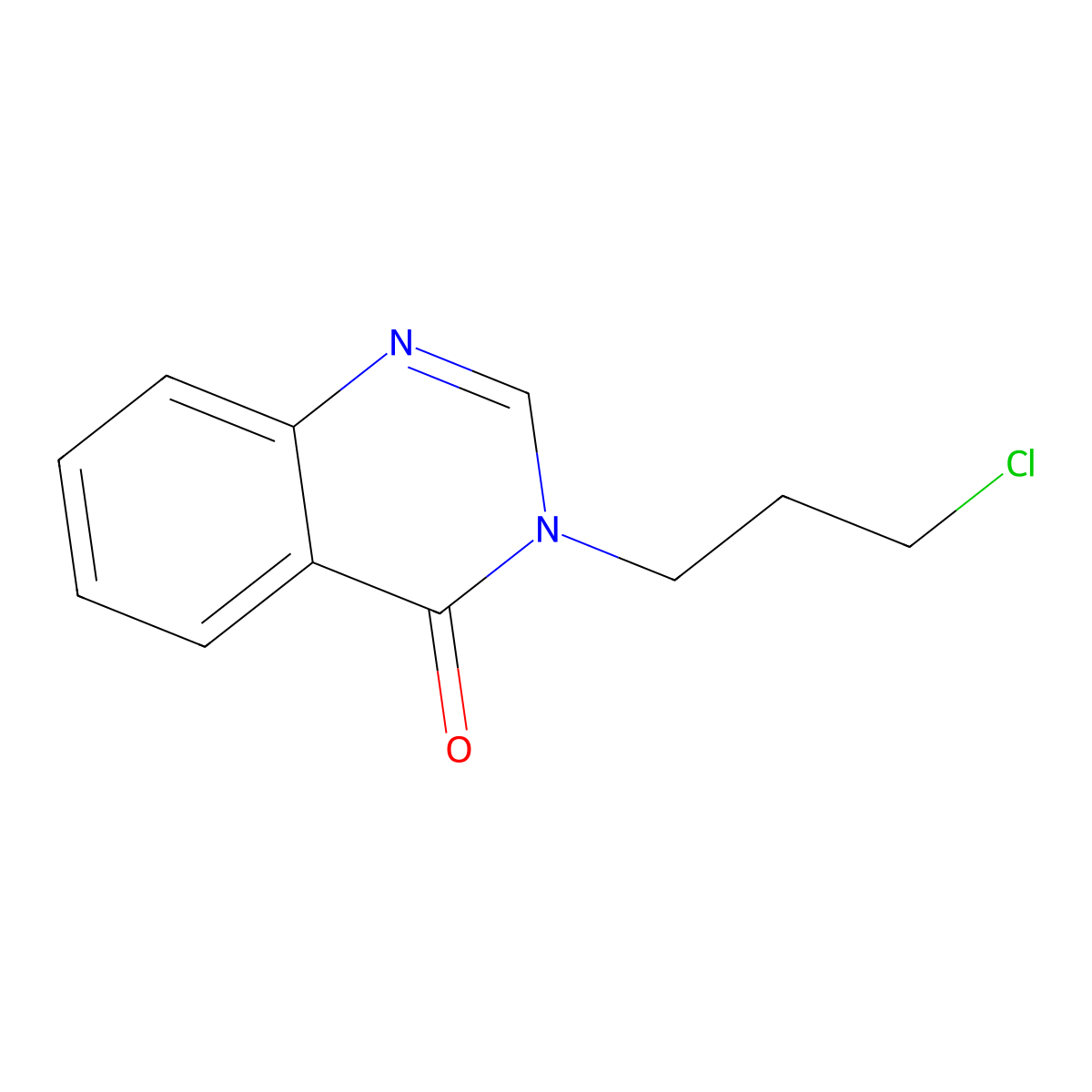 3-(3-chloropropyl)-4(3H)-quinazolinone molecular structure, CAS 139193-06-9