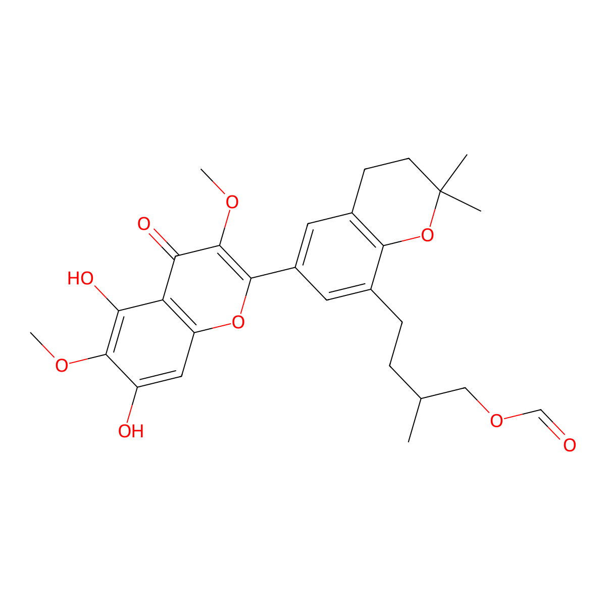 Dodonaflavonol molecular structure, CAS 1392213-93-2