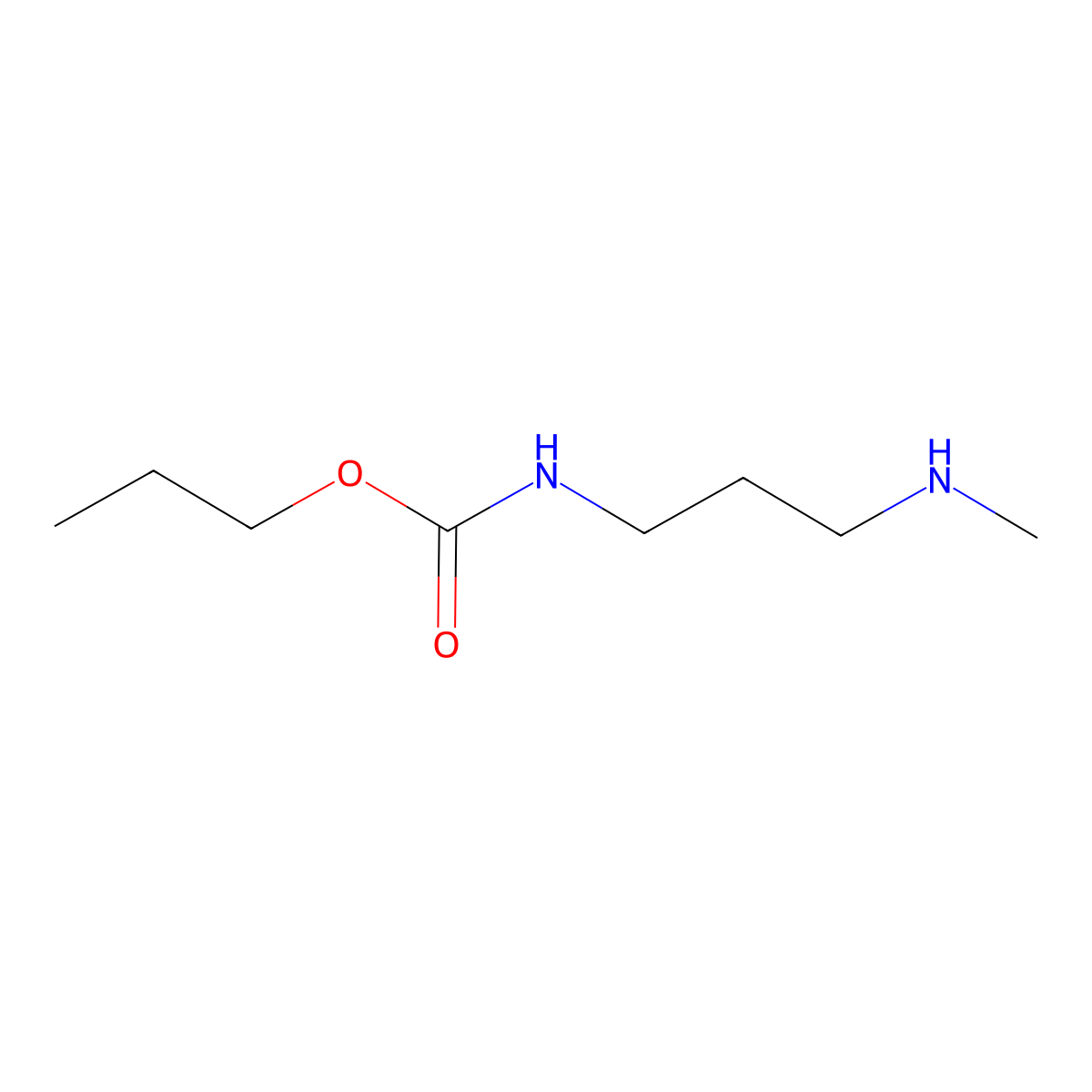 N-Desmethyl Propamocarb molecular structure, CAS 1392231-41-2