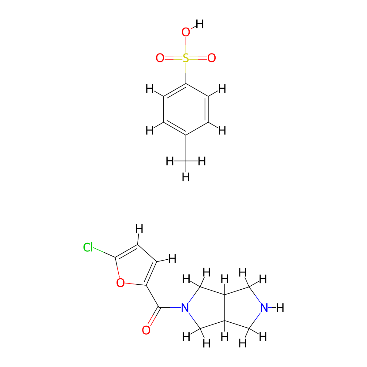 AZD1446 tosylate molecular structure, CAS 1392330-84-5