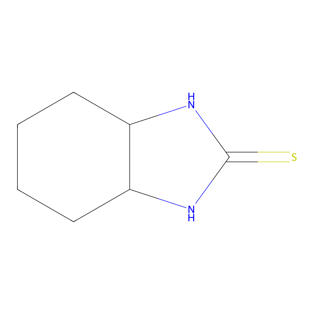 (3aR,7aR)-octahydro-1H-1,3-benzodiazole-2-thione molecular structure, CAS 139237-77-7