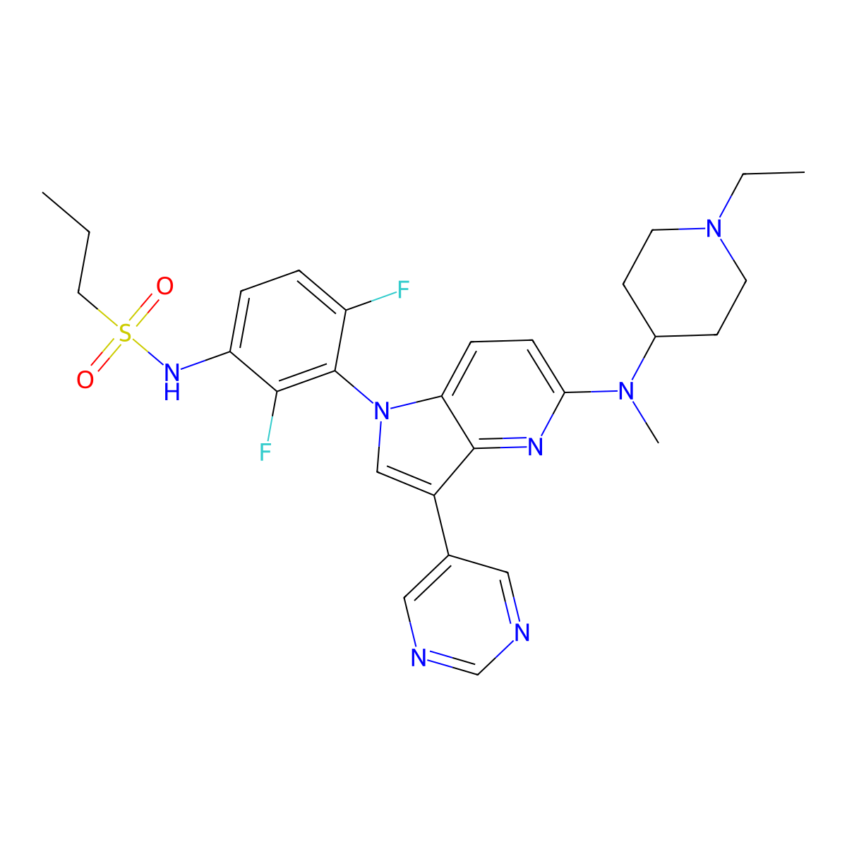 pan-RAF Inhibitor XP-102 molecular structure, CAS 1392429-79-6