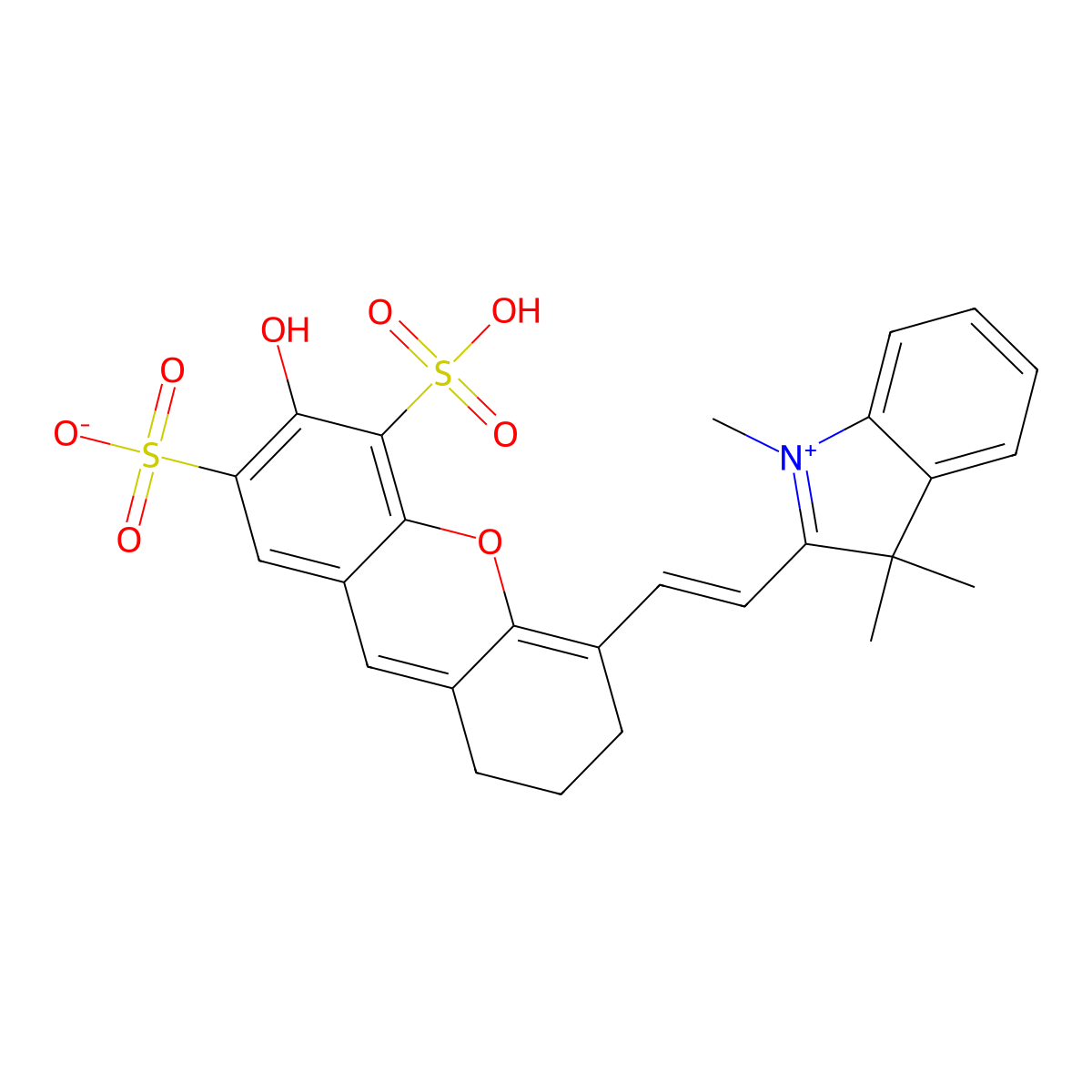 NIR dye-1 molecular structure, CAS 1392488-07-1
