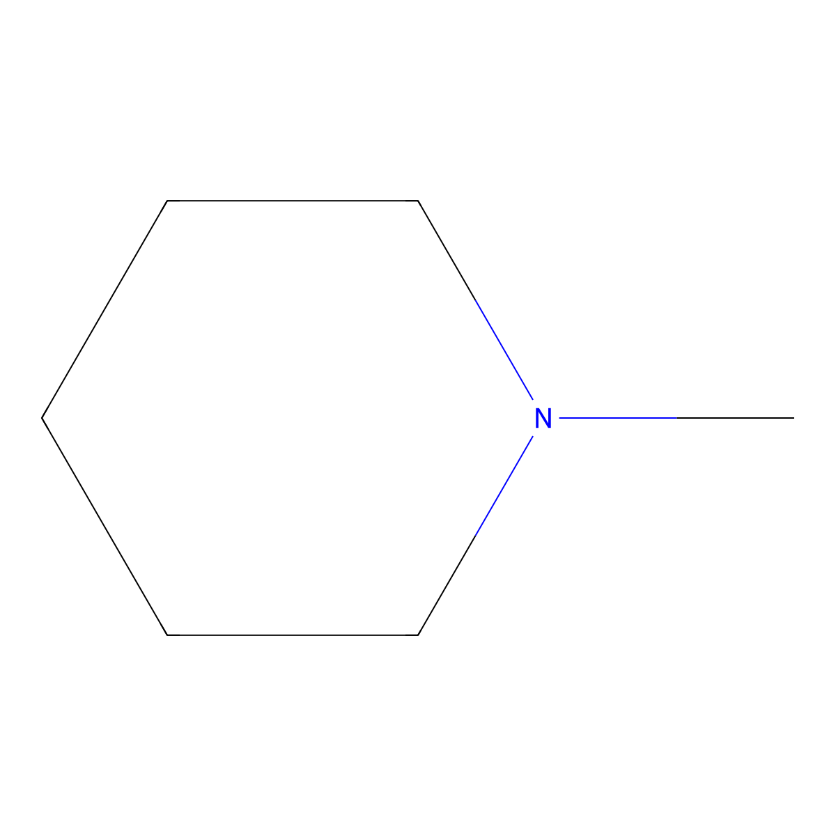 N-Methylpiperidine molecular structure, CAS 139252-84-9