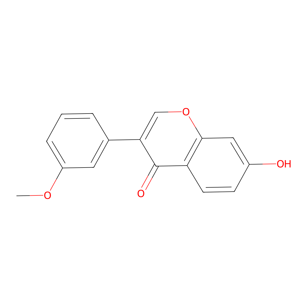 7-hydroxy-3-(3-methoxyphenyl)-4H-chromen-4-one molecular structure, CAS 139256-06-7