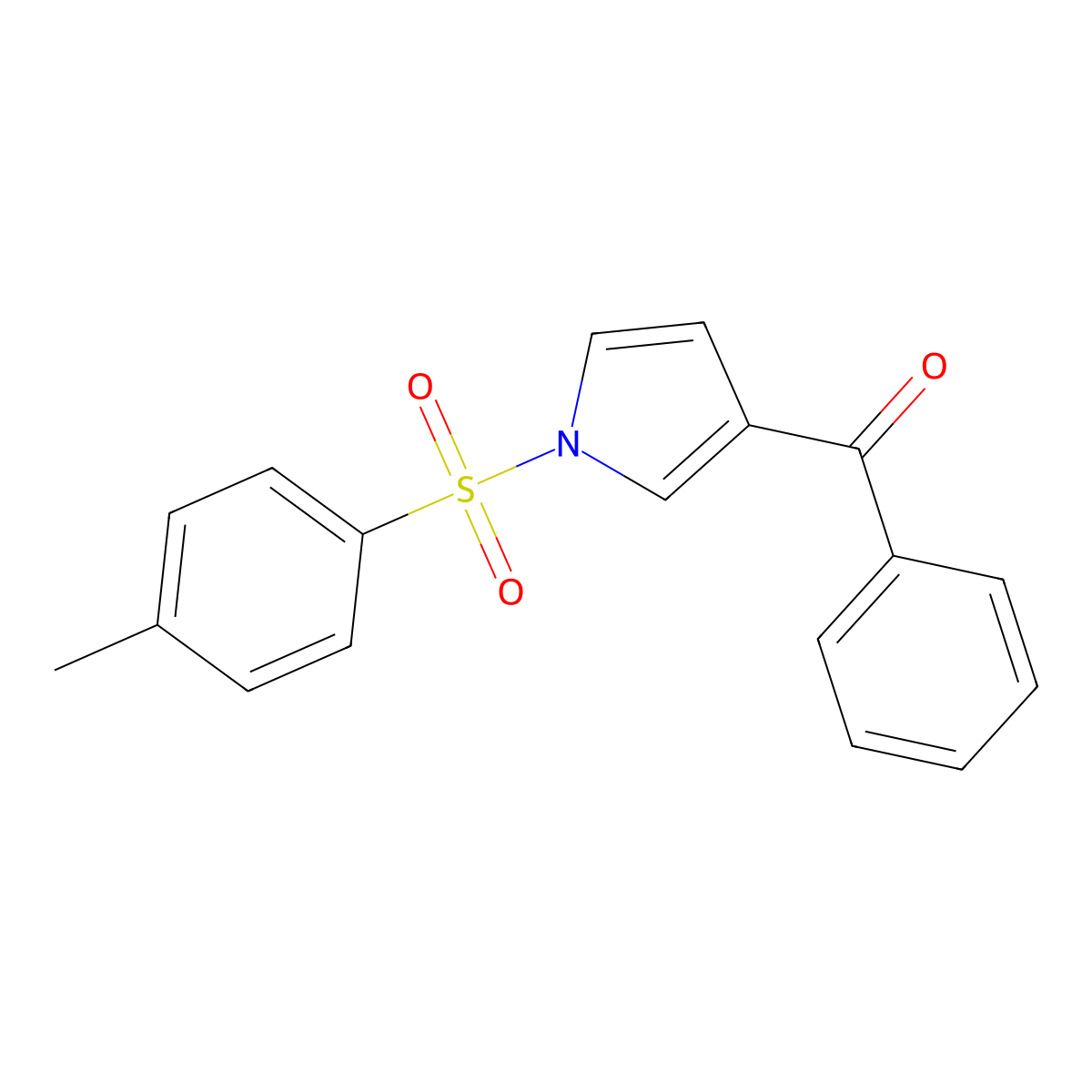 3-Benzoyl-1-tosylpyrrole molecular structure, CAS 139261-90-8