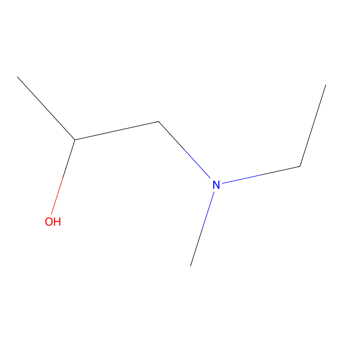 1-[Ethyl(methyl)amino]propan-2-ol molecular structure, CAS 1393-92-6