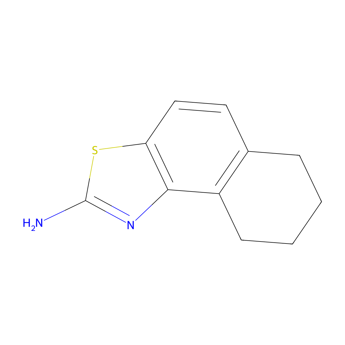 6H,7H,8H,9H-naphtho[1,2-d][1,3]thiazol-2-amine molecular structure, CAS 139331-69-4
