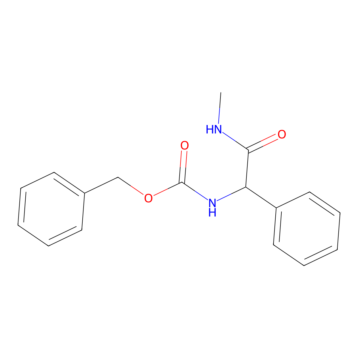 Z-DL-Phg-NHMe molecular structure, CAS 1393441-60-5