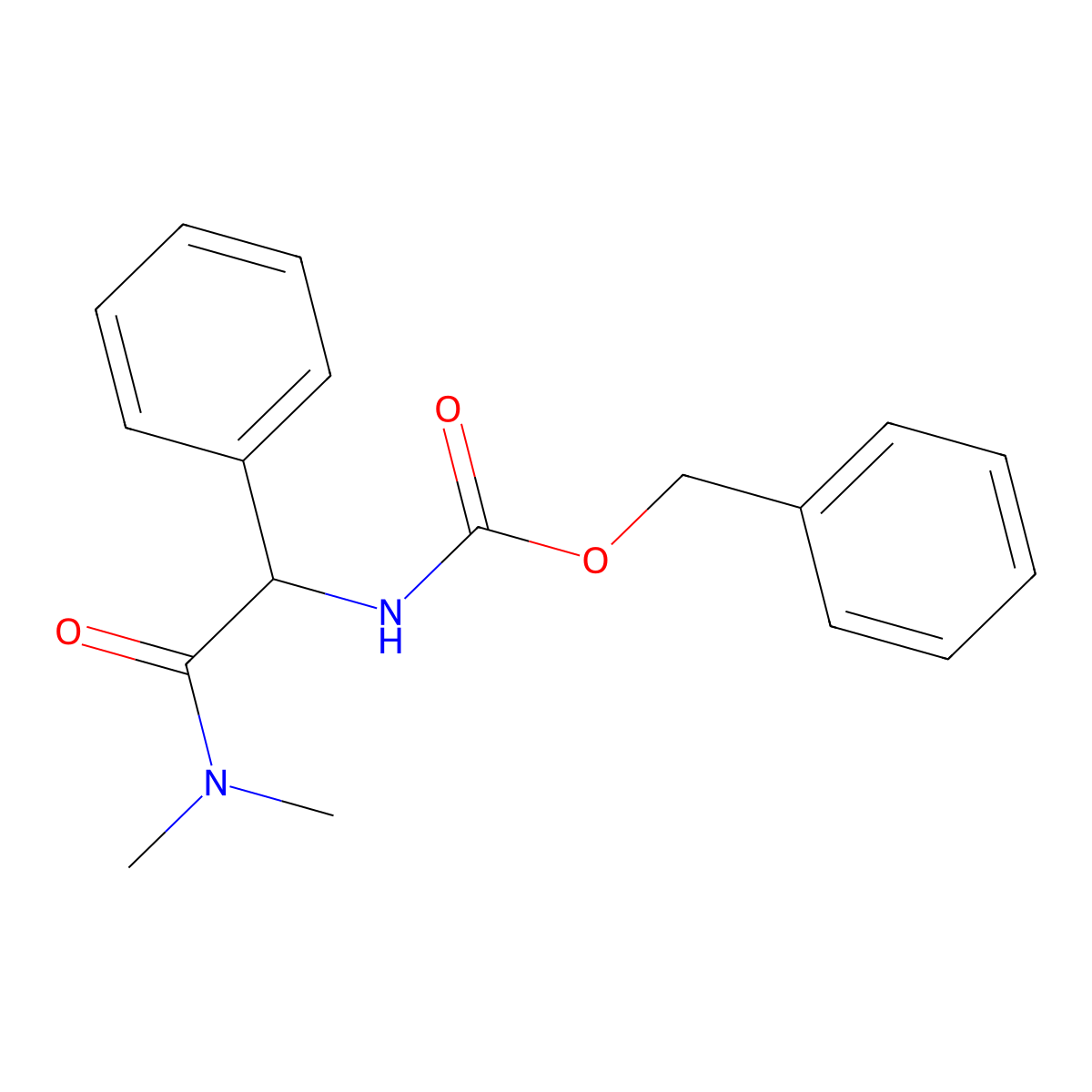 Benzyl N-[(dimethylcarbamoyl)(phenyl)methyl]carbamate molecular structure, CAS 1393441-61-6