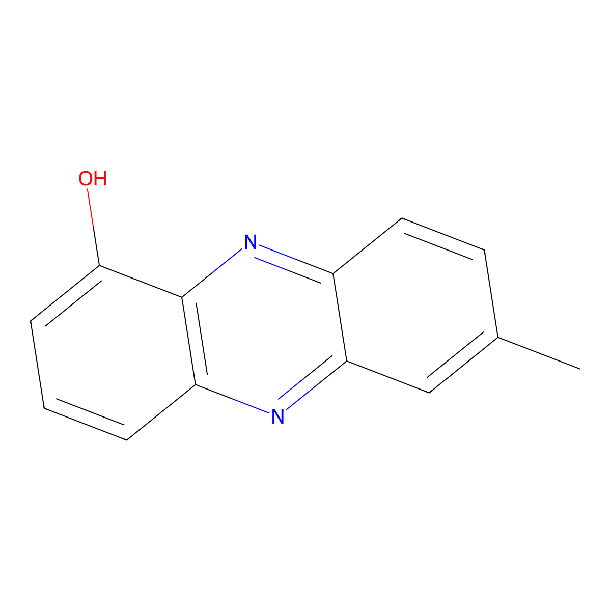 7-Methylphenazin-1-ol molecular structure, CAS 1393525-06-8
