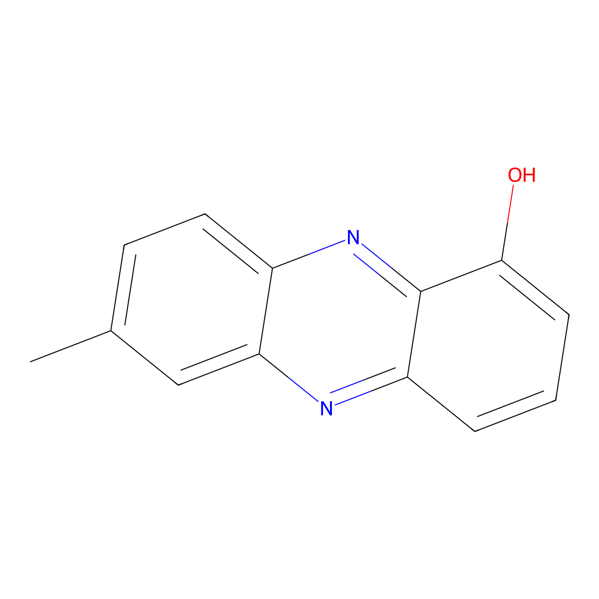 7-Methylphenazin-1-ol molecular structure, CAS 1393525-06-8