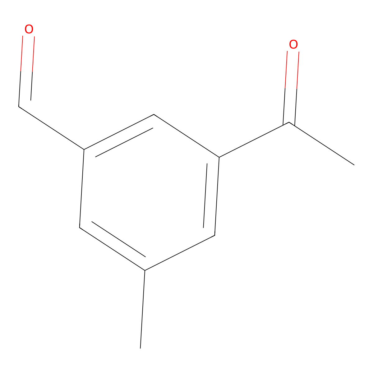 3-Acetyl-5-methylbenzaldehyde molecular structure, CAS 1393534-41-2