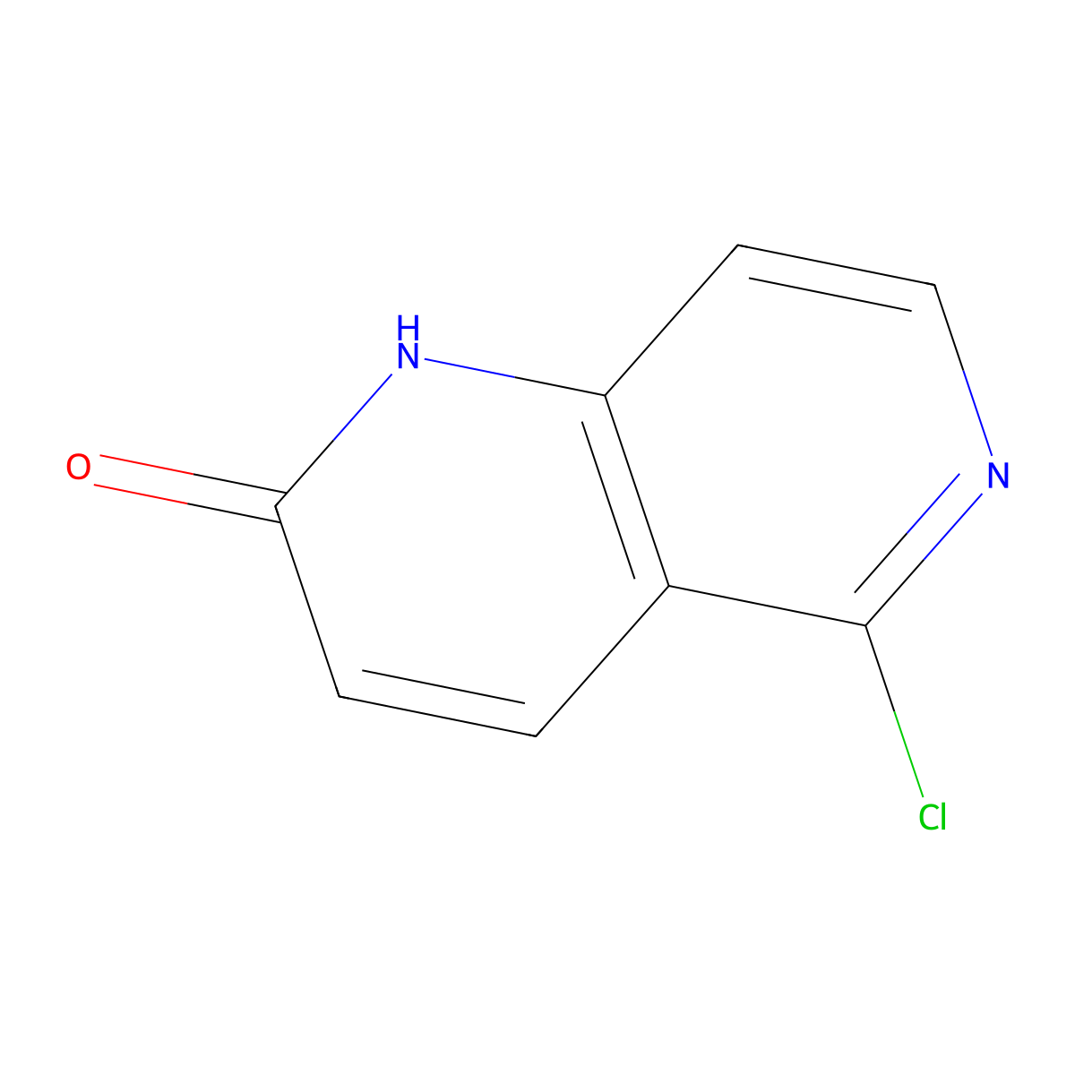 5-Chloro-1,2-dihydro-1,6-naphthyridin-2-one molecular structure, CAS 1393540-72-1