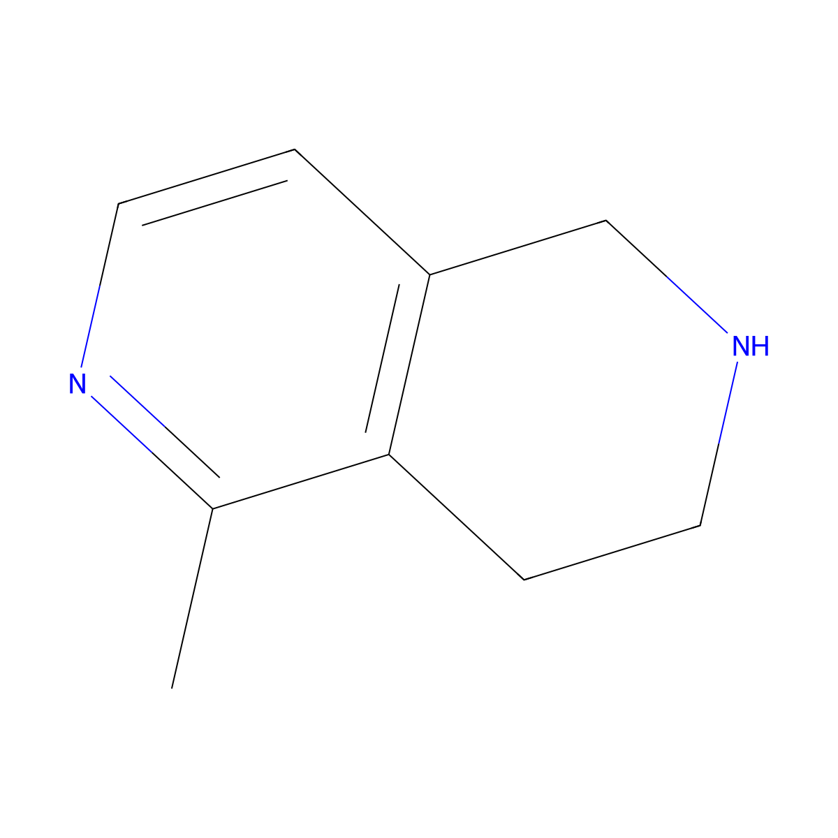 5-Methyl-1,2,3,4-tetrahydro-2,6-naphthyridine molecular structure, CAS 1393560-96-7